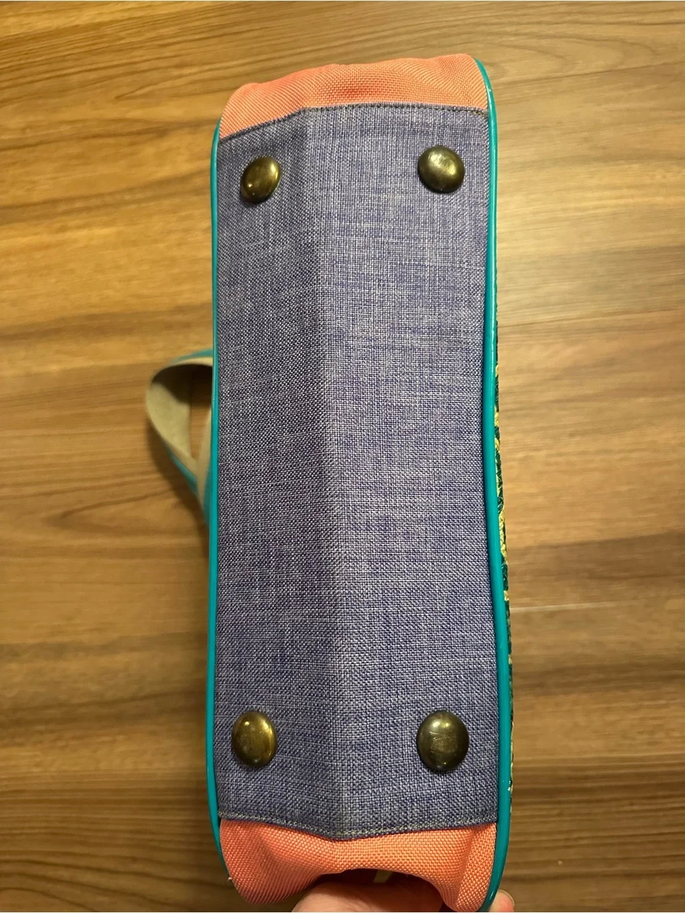 Summertime Satchel Colorful weave purse